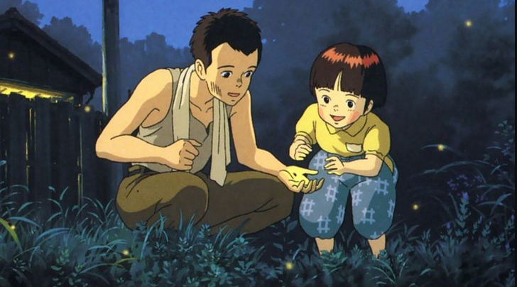 A picture of Grave of The Fire Flies .