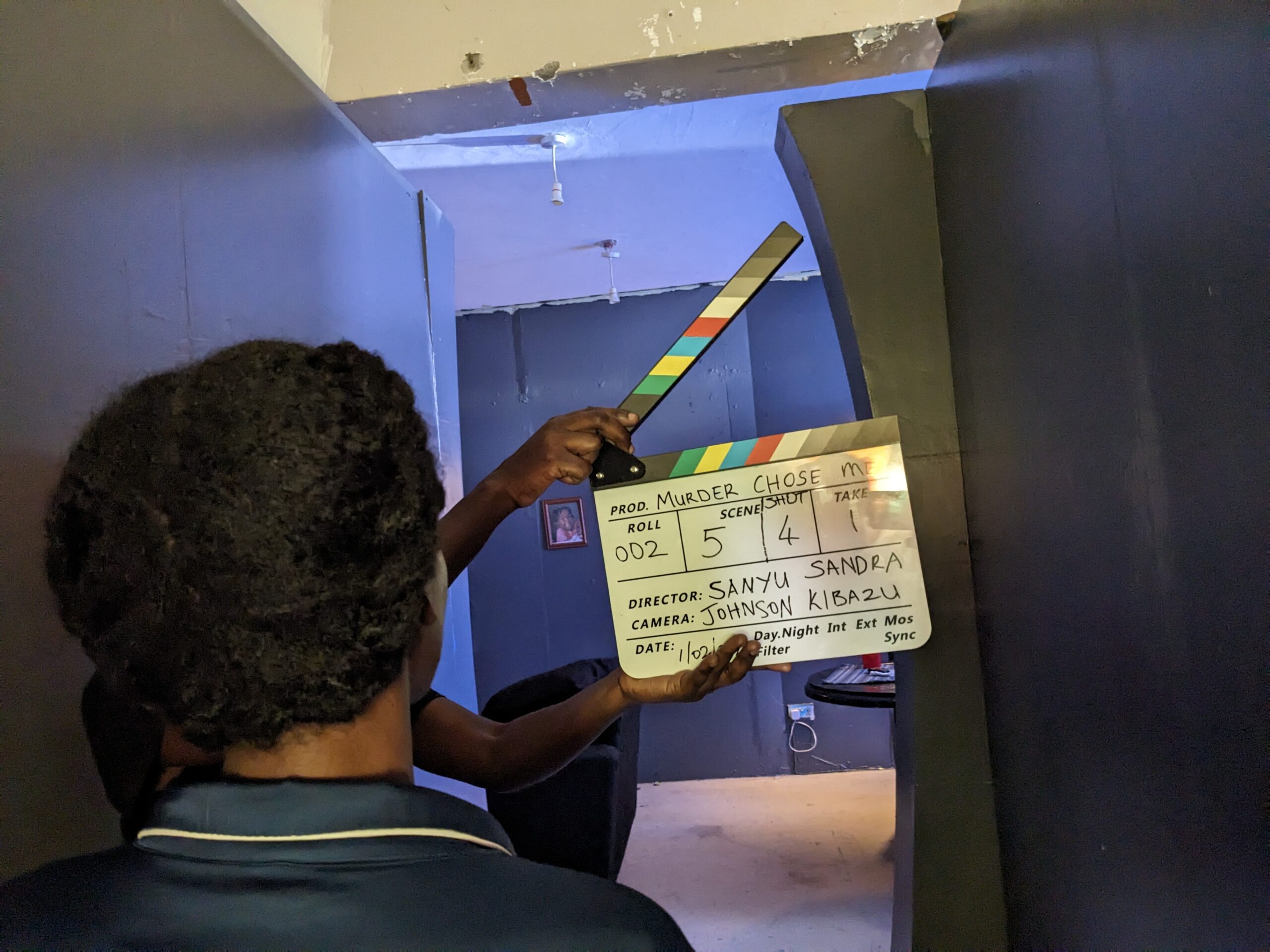 A slate showing murder chose me
